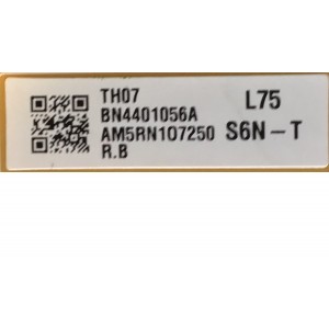 KIT DE TARJETAS PARA TV SAMSUNG / NUMERO DE PARTE MAIN BN94-15257B / BN41-02751A / BN97-16648D / BN9415257B / FUENTE BN4401056A / L75S6N_THS / BN44-01056A / PANEL CY-BT075HGLV3H / MODELO UN75TU700D / UN75TU700DFXZA FA01